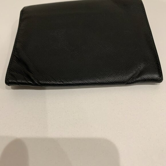 Prada Black Trifold Wallet sku#84810 (Gently used) - Picture 3 of 11